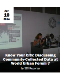 Know Your City: community-driven data on slums