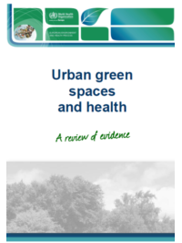 Urban green spaces and health - a review of evidence