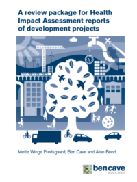 A review package for Health Impact Assessment reports of development projects