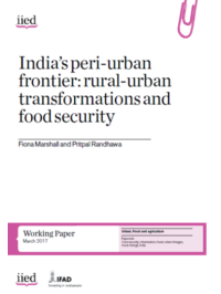 India’s peri-urban frontier: rural-urban transformations and food security