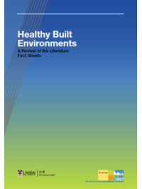 Healthy Built Environments Program. Fact sheets