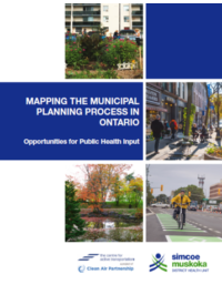 Mapping the Municipal Planning Process in Ontario: Opportunities for Public Health Input