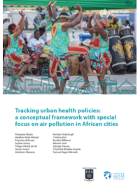 Tracking urban health policies: a conceptual framework with special focus on air pollution in African cities